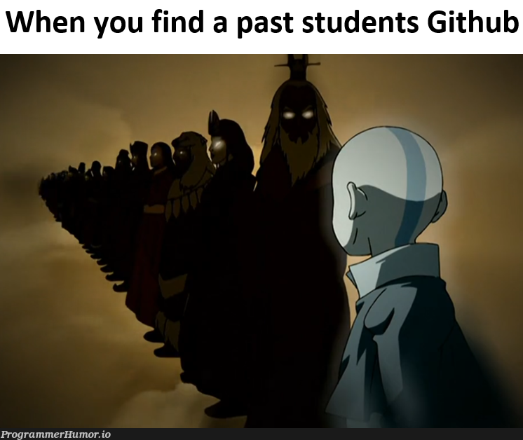 I AM THE AVATAR!!!! | git-memes, github-memes | ProgrammerHumor.io