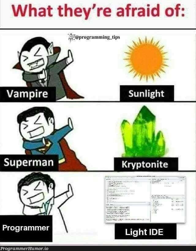 Every Superheroes have weakness | programming-memes, programmer-memes, program-memes | ProgrammerHumor.io