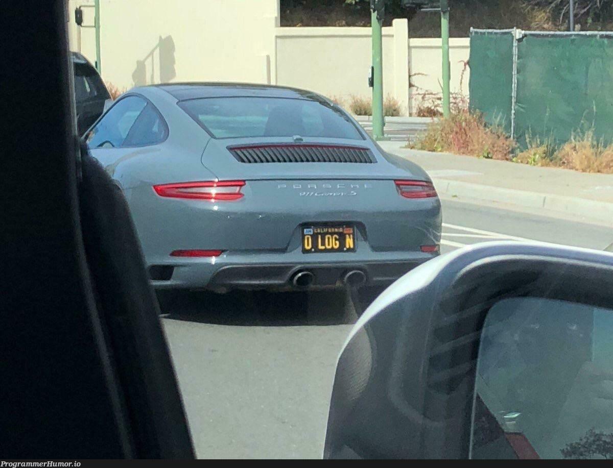 Spotted: a very performant car | ProgrammerHumor.io