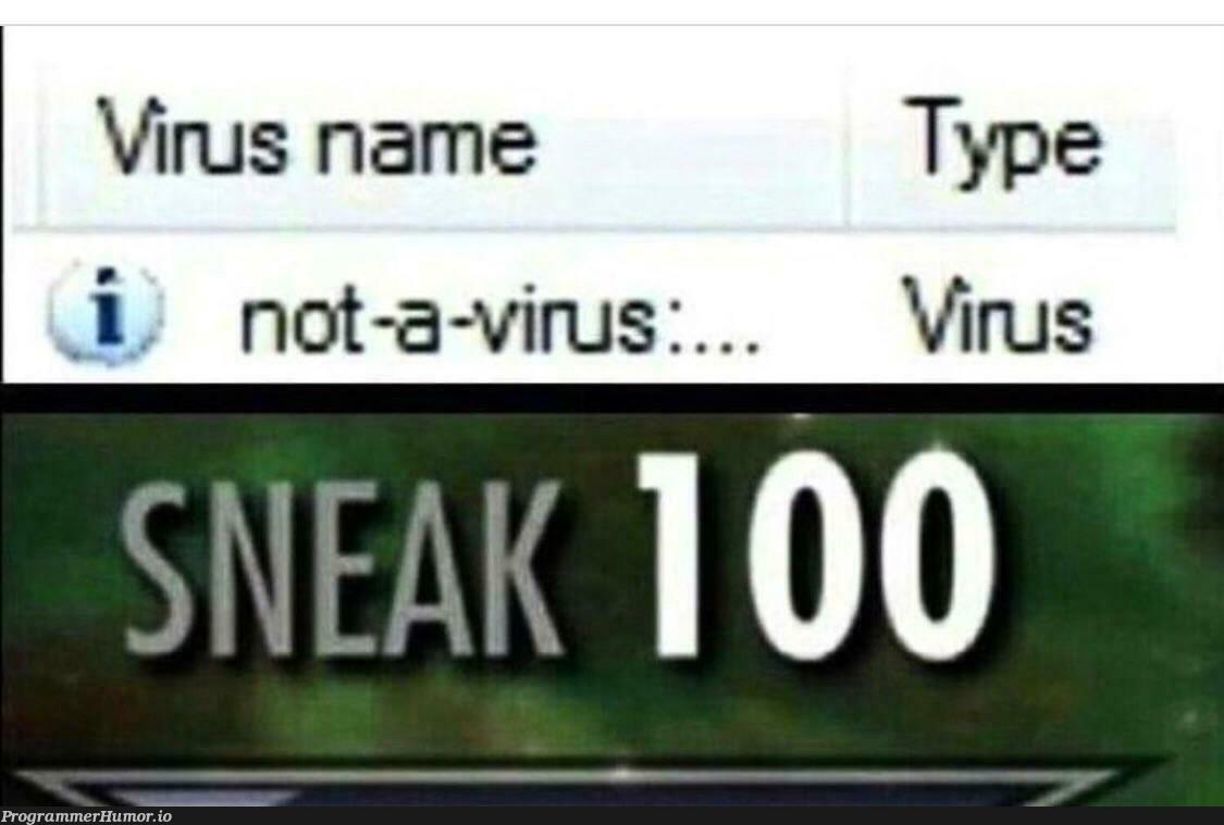 Found a spooky boi | virus-memes | ProgrammerHumor.io