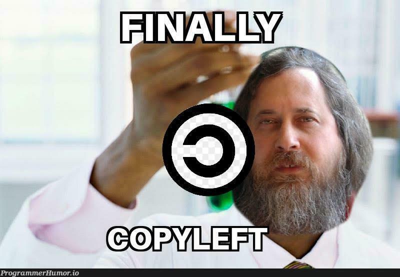 Stallman wants you to sort by GNU | ProgrammerHumor.io