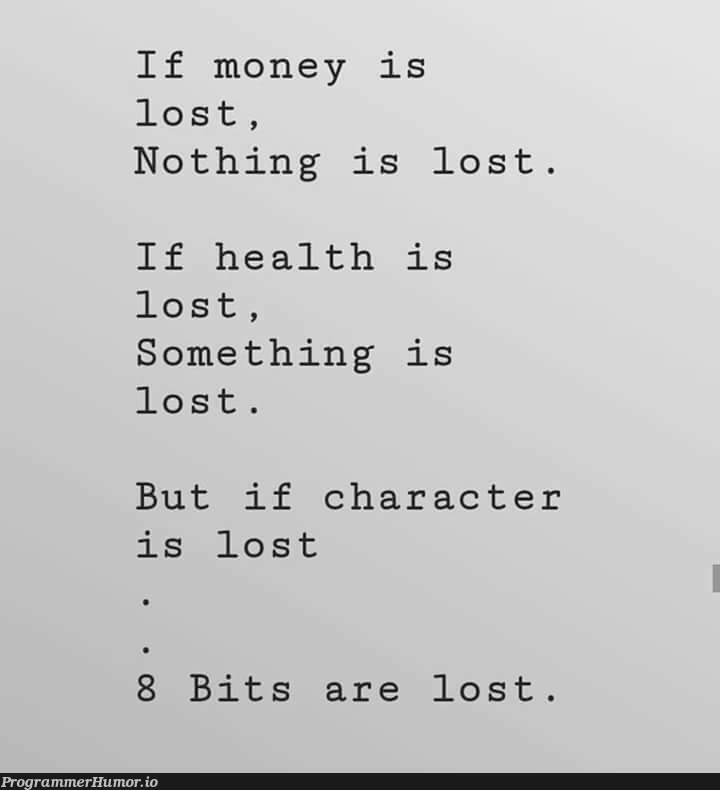 Lost | ProgrammerHumor.io