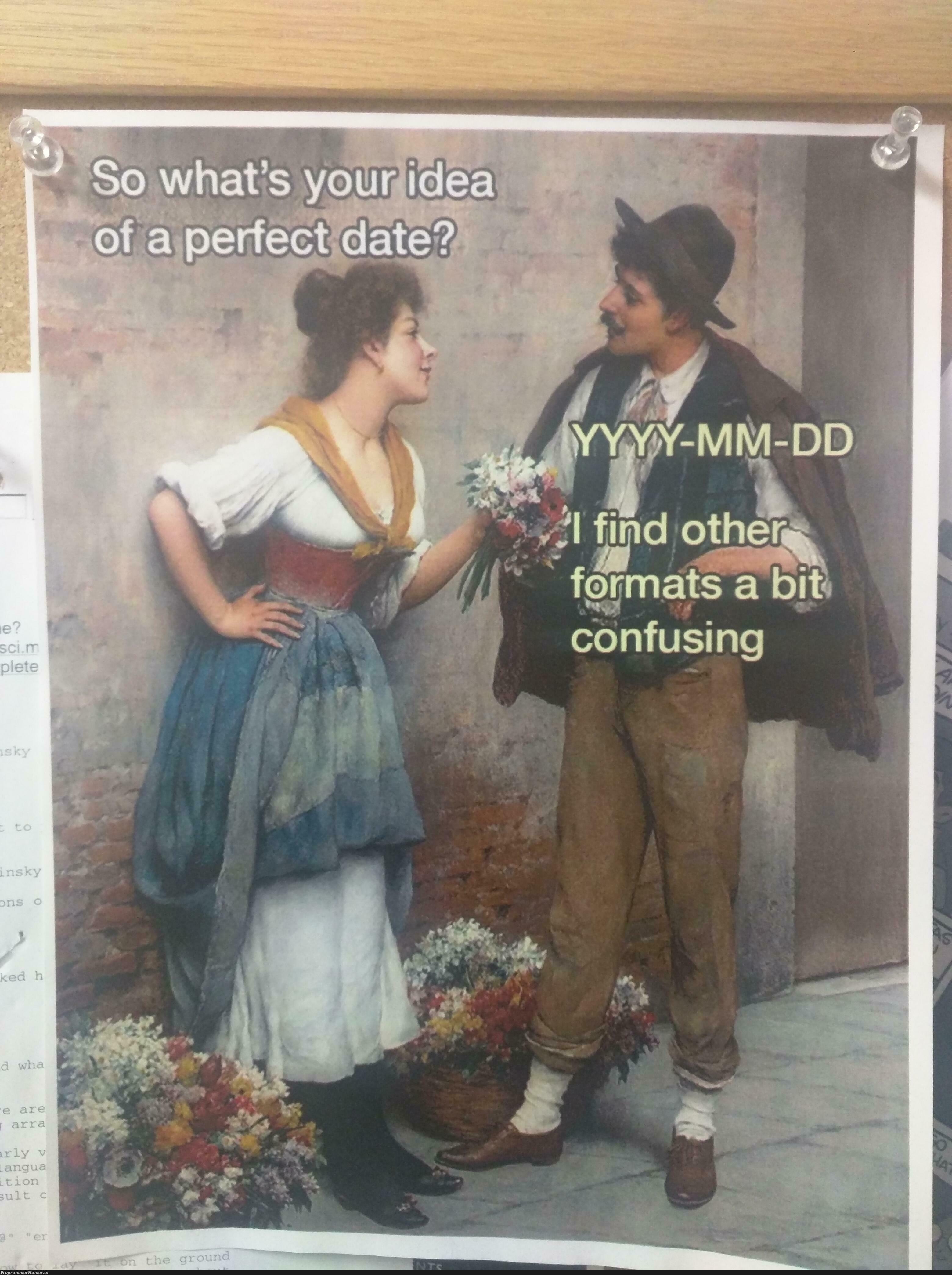 I saw this on my professors bulletin board | ProgrammerHumor.io