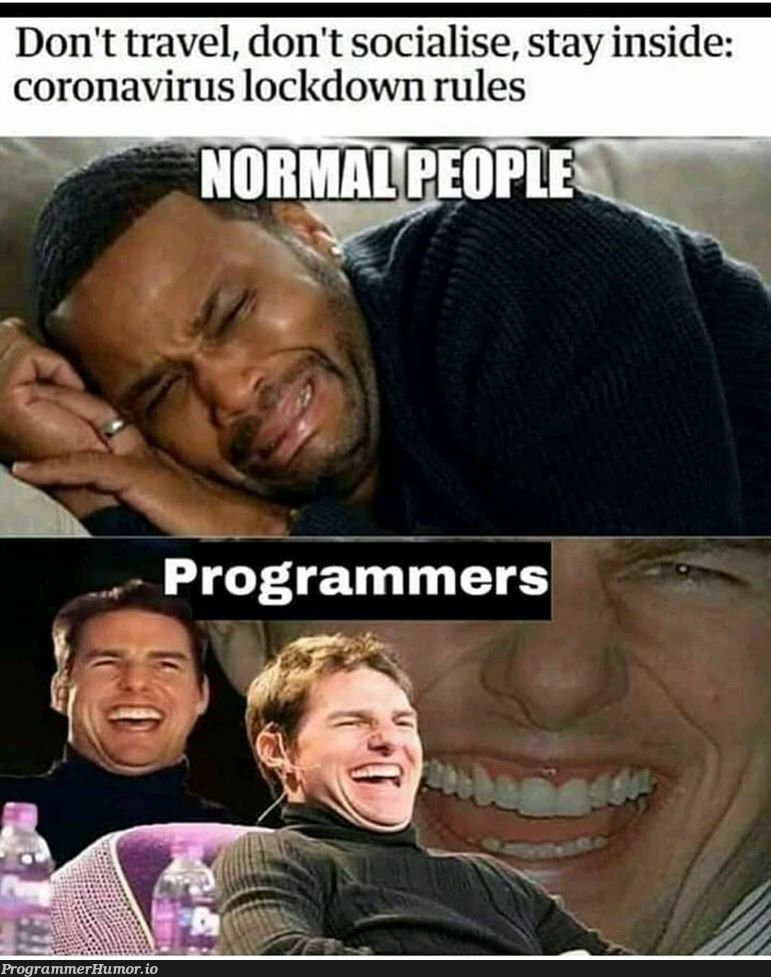 So true.. | loc-memes, virus-memes, lock-memes, ide-memes | ProgrammerHumor.io