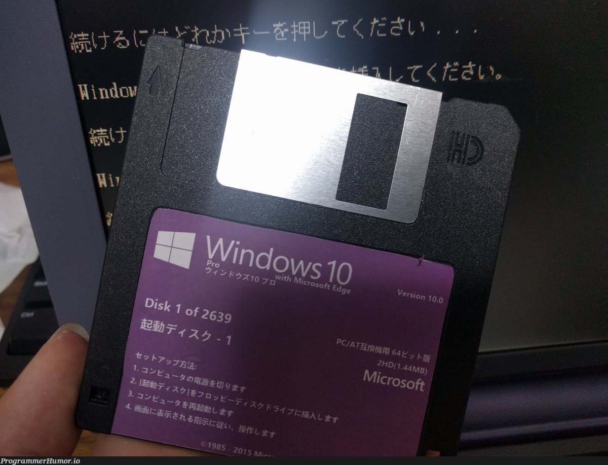 Windows 10 Installer | windows-memes | ProgrammerHumor.io
