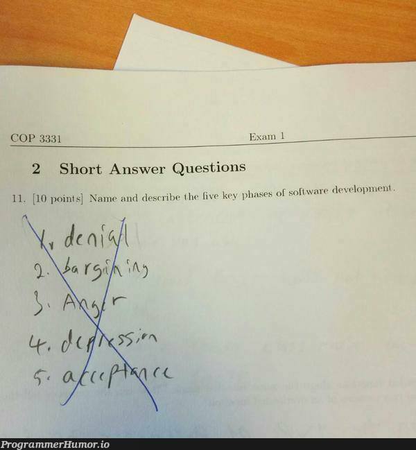 He should get full marks :D | software-memes, development-memes | ProgrammerHumor.io