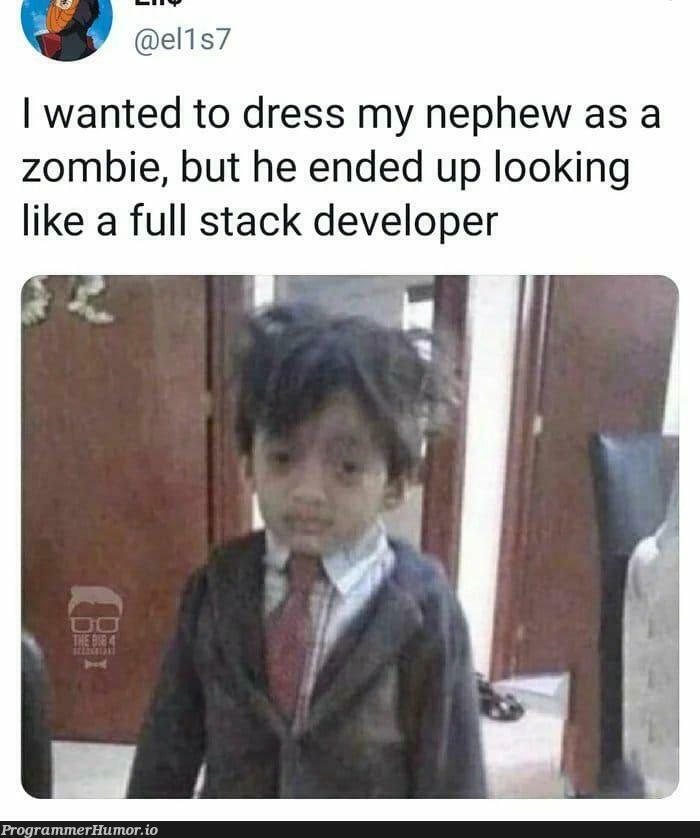 You went full stack, never go full stack | developer-memes, stack-memes, full stack-memes | ProgrammerHumor.io