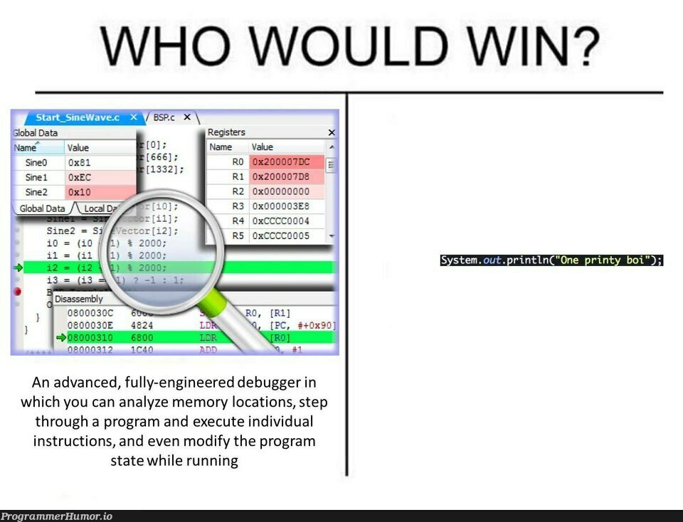 I can only agree | engineer-memes, program-memes, bug-memes, loc-memes, debug-memes, div-memes, debugger-memes | ProgrammerHumor.io