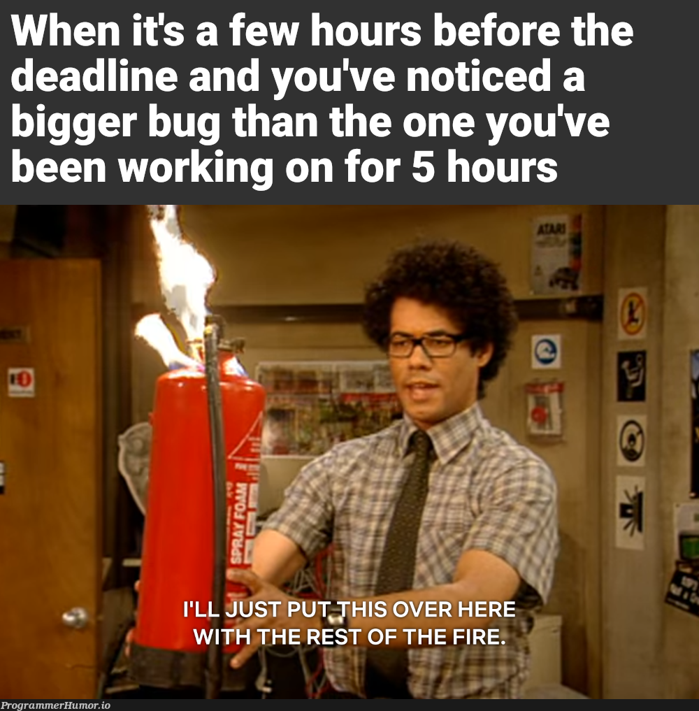 Who still remembers the series? | bug-memes, git-memes | ProgrammerHumor.io