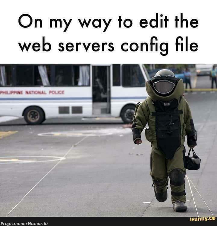 🤯🤯🤯 | web-memes, server-memes, servers-memes | ProgrammerHumor.io