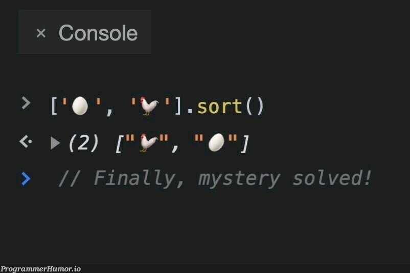 Not a mystery anymore.. | console-memes | ProgrammerHumor.io