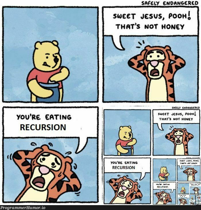 Oh nooooooooo! | recursion-memes | ProgrammerHumor.io