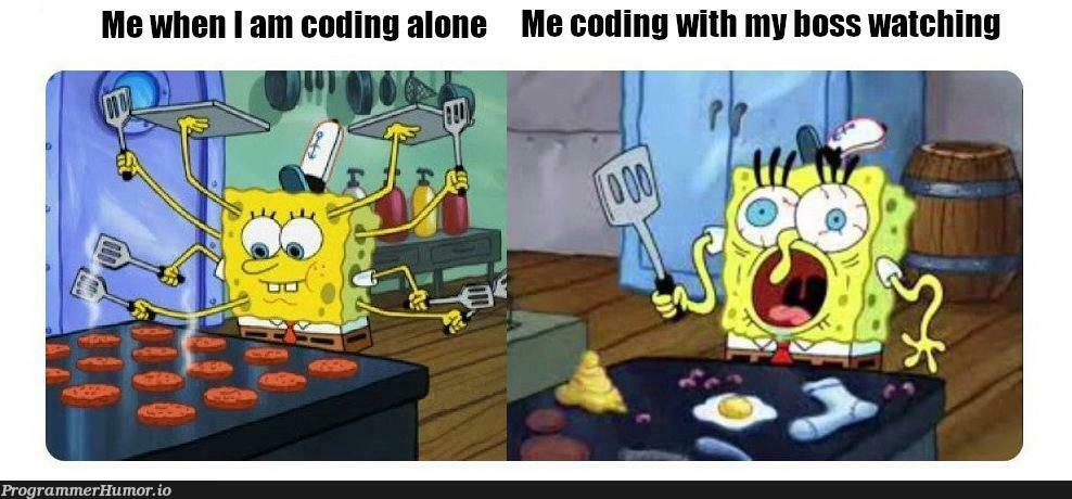 DON'T LOOK AT ME | coding-memes | ProgrammerHumor.io