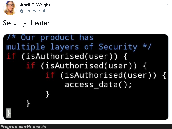 3 factor authentication | data-memes, security-memes, authentication-memes | ProgrammerHumor.io