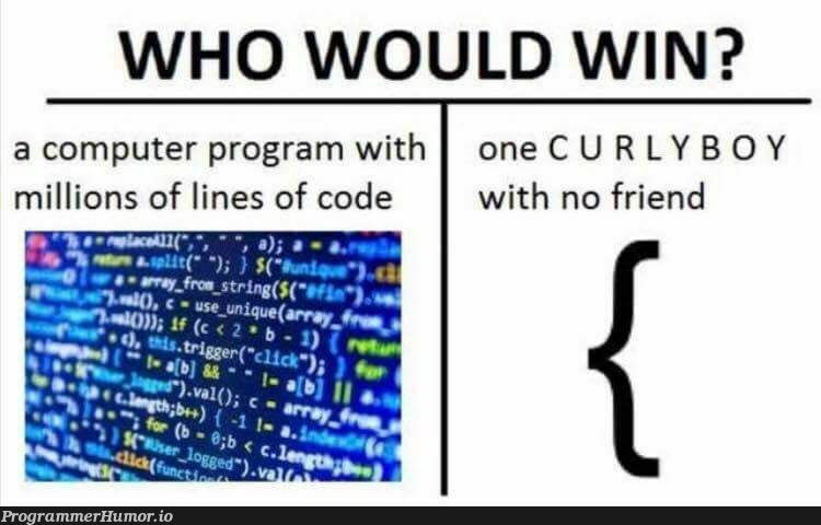 Expected "}" on line 3256 | code-memes, computer-memes, program-memes, lines of code-memes, url-memes, curl-memes | ProgrammerHumor.io