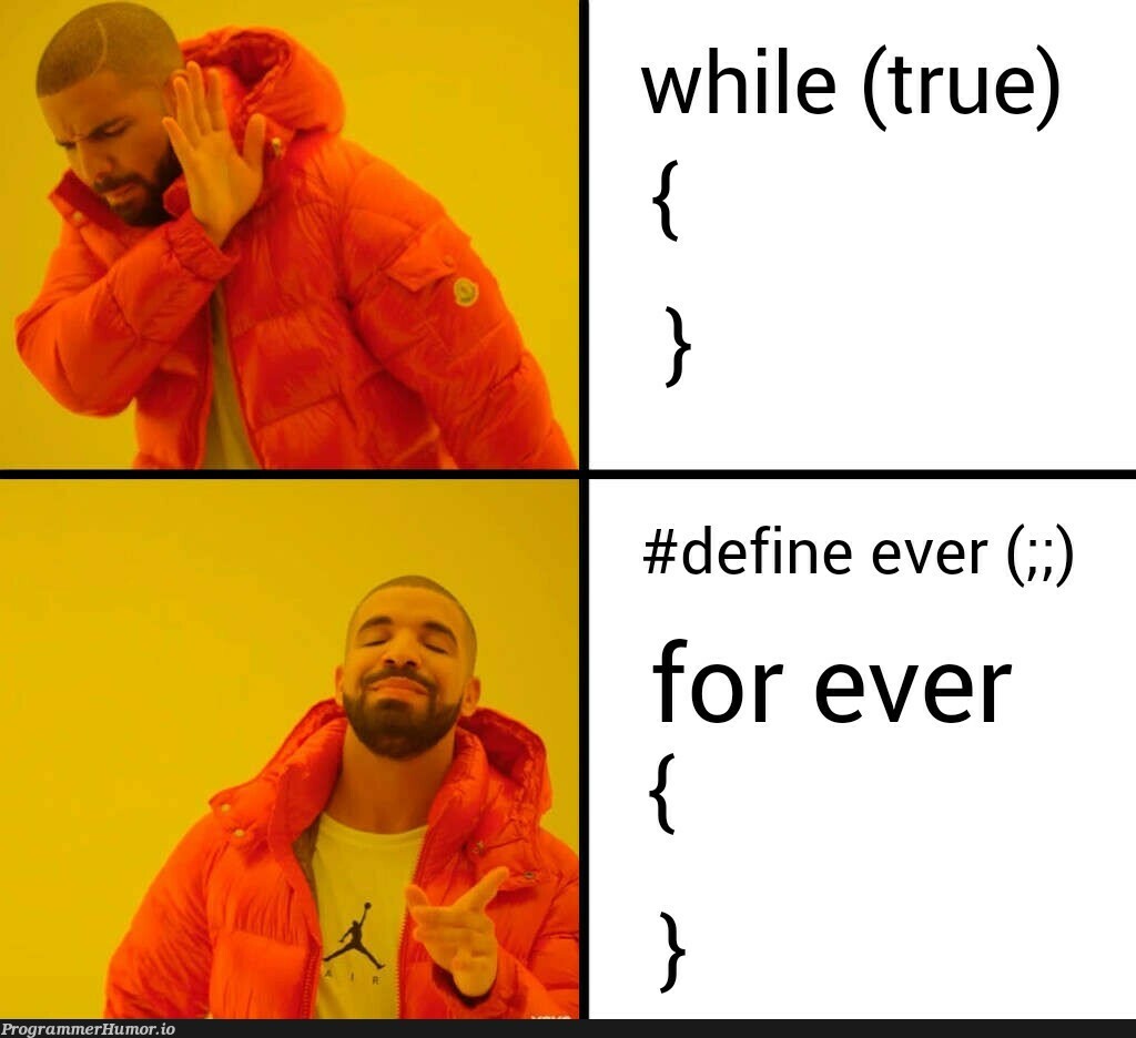 I'm gonna be alone for (;;) | ProgrammerHumor.io