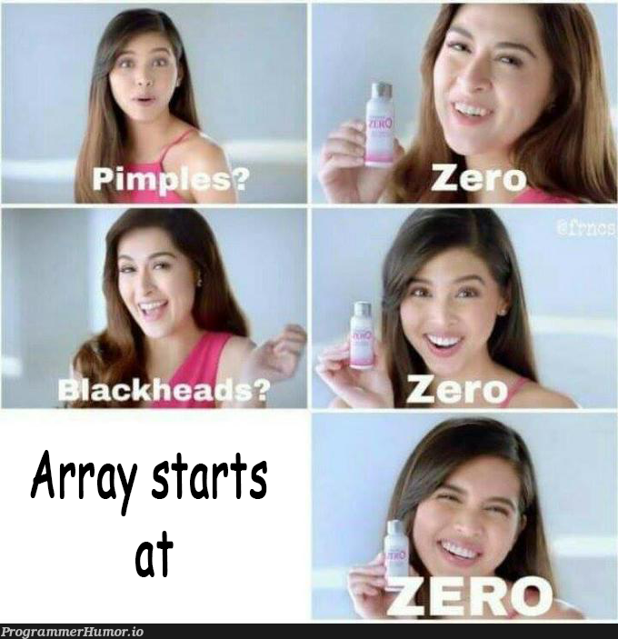 Arrays! | array-memes, arrays-memes | ProgrammerHumor.io