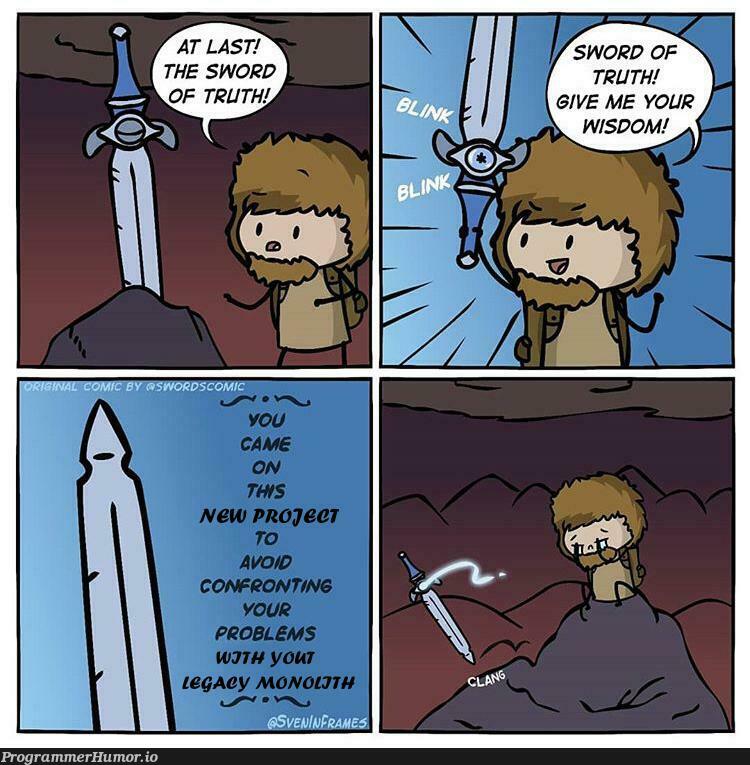 Sword of Reality | ProgrammerHumor.io