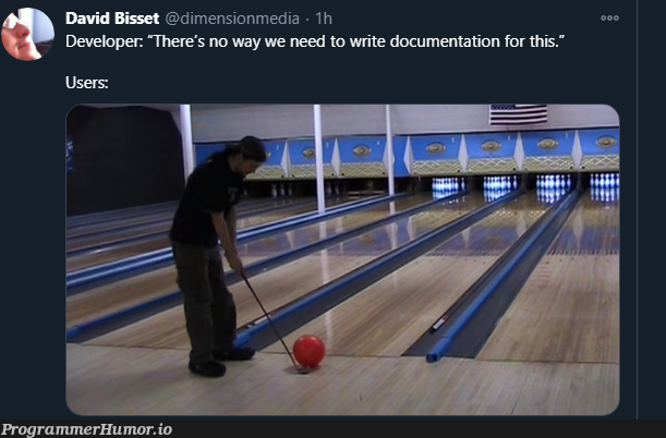 ya know, it doesn't need a user guide | developer-memes, IT-memes, ide-memes, documentation-memes | ProgrammerHumor.io