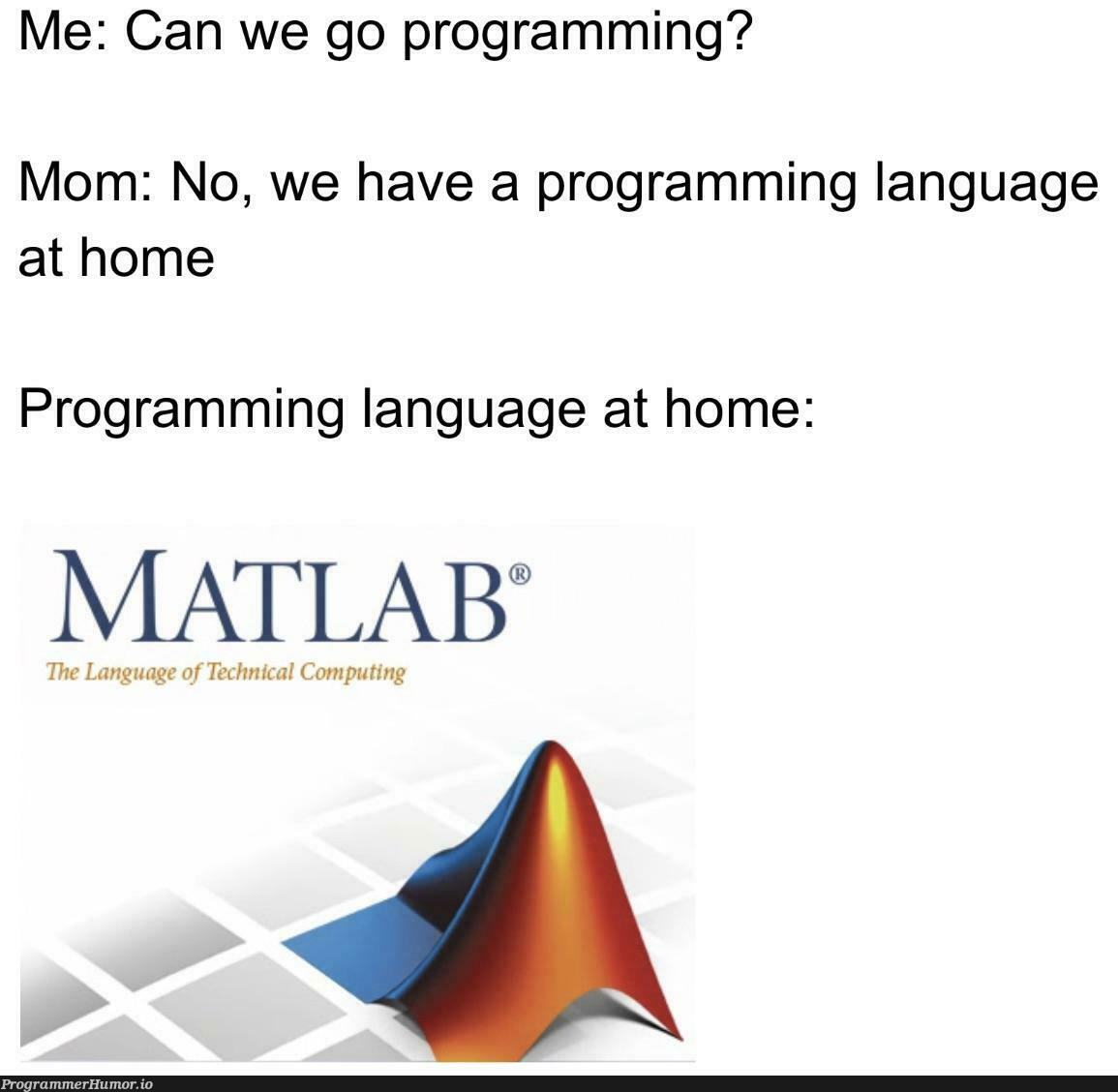 disp(“This is so sad. Can we use Python?”) | programming-memes, tech-memes, python-memes, computing-memes, program-memes, matlab-memes, language-memes, programming language-memes | ProgrammerHumor.io