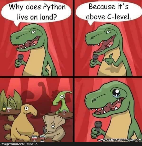 Python or C? | python-memes | ProgrammerHumor.io