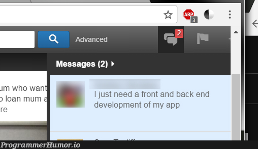 Guys, I got a GREAT idea for an app! | development-memes, back end-memes, idea-memes, ide-memes | ProgrammerHumor.io