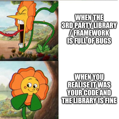 The .NET Core Framework has a lot of bugs, definitely. | code-memes, bugs-memes, bug-memes, .net-memes, framework-memes | ProgrammerHumor.io