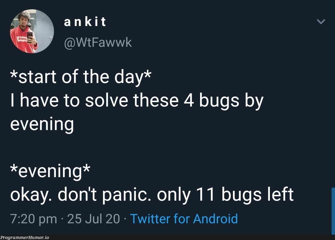 ctrl + zzzzzzz | android-memes, bugs-memes, bug-memes, twitter-memes | ProgrammerHumor.io