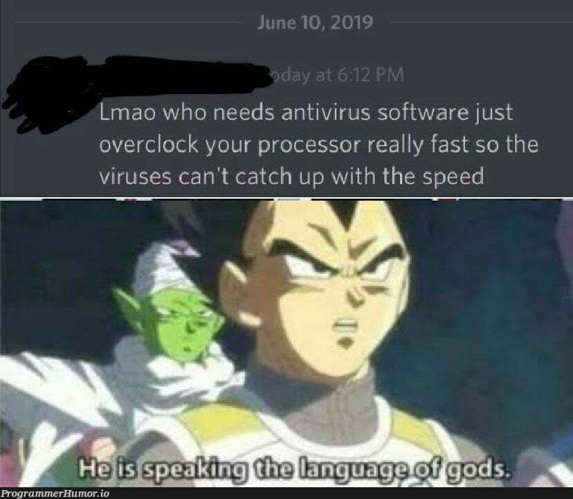 The coding God | coding-memes, software-memes, catch-memes, loc-memes, virus-memes, antivirus-memes, lock-memes | ProgrammerHumor.io