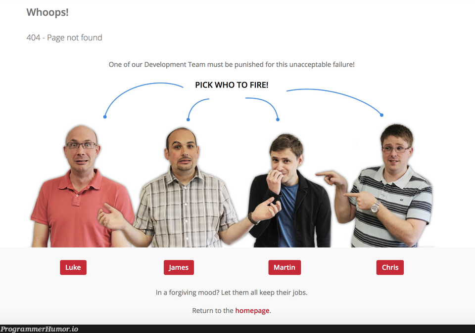 Best 404 page | development-memes, oop-memes | ProgrammerHumor.io