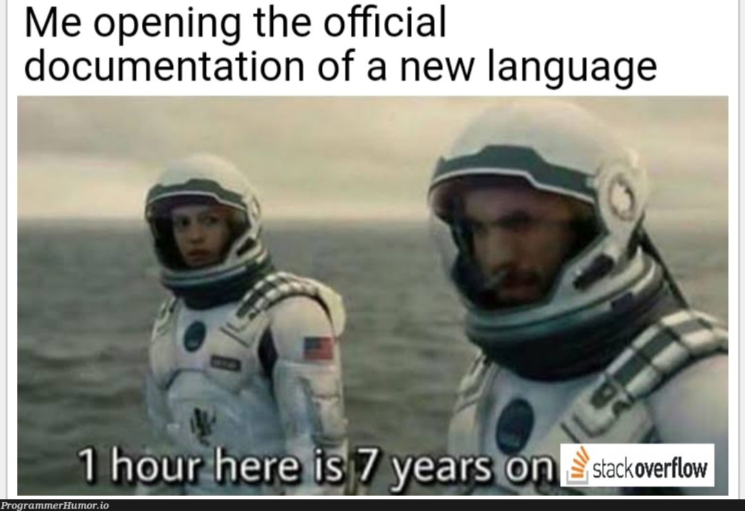 But, guess I'll skip | documentation-memes, language-memes | ProgrammerHumor.io