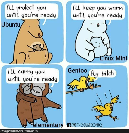 Time to soar! | ux-memes, ubuntu-memes | ProgrammerHumor.io