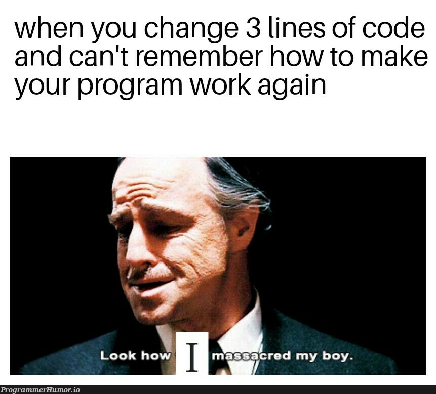 Poor child | code-memes, program-memes, lines of code-memes | ProgrammerHumor.io