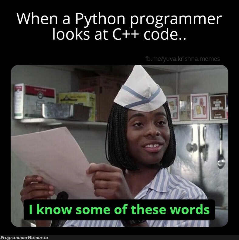 Relatable but different kind.. | programmer-memes, code-memes, python-memes, program-memes, c++-memes, rds-memes | ProgrammerHumor.io