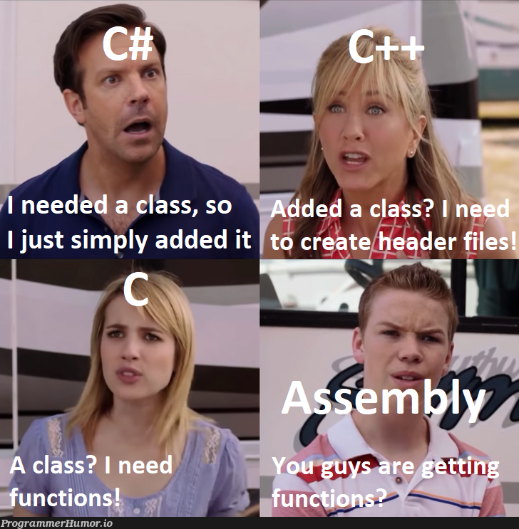 I know, C has structs | c-memes | ProgrammerHumor.io