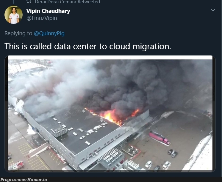 Cloud Migration 101 | data-memes, cloud-memes | ProgrammerHumor.io