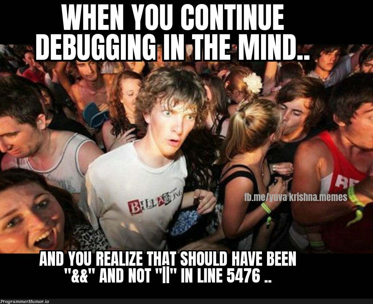 Rebugging | debugging-memes, bug-memes, debug-memes | ProgrammerHumor.io