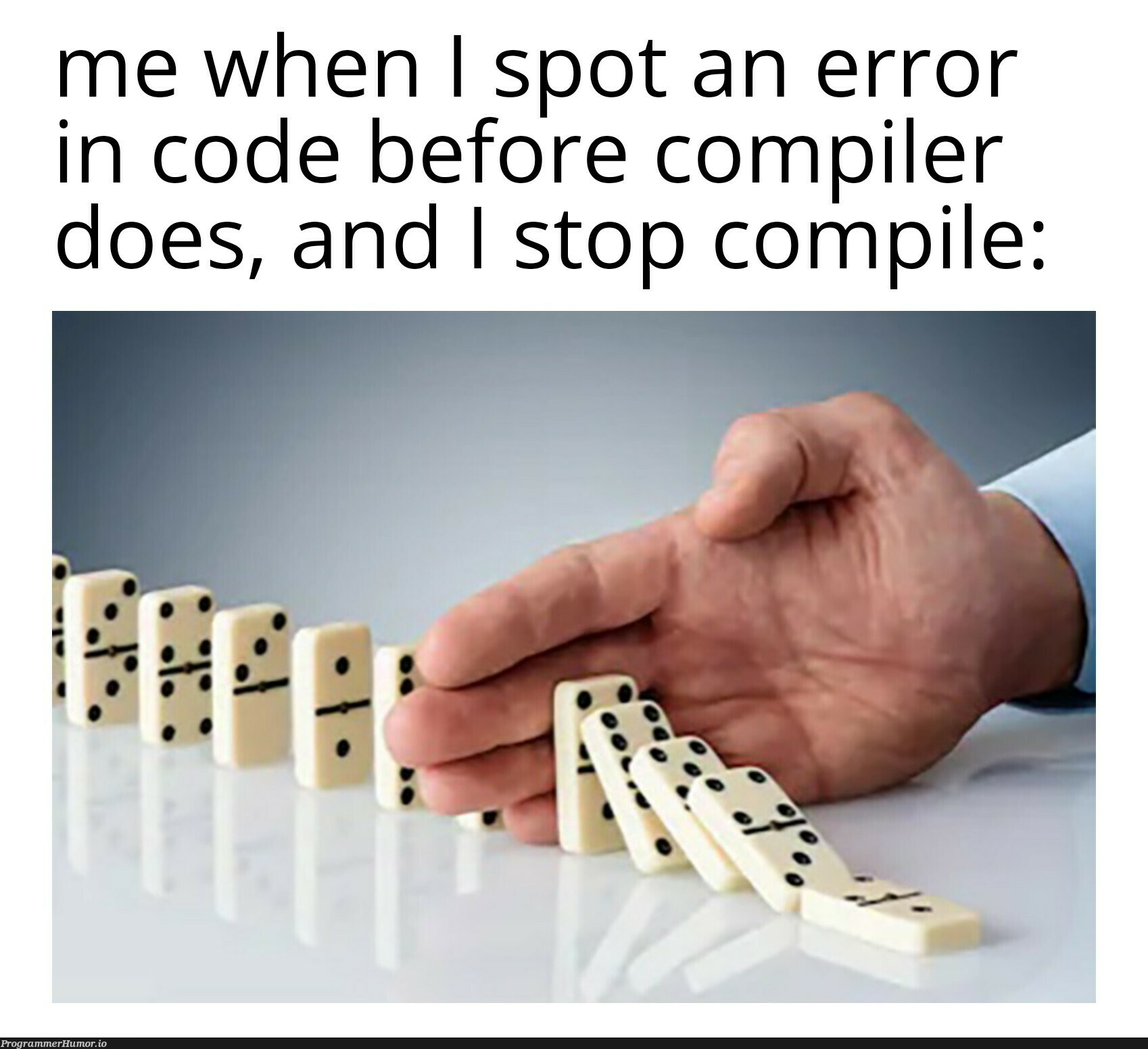 I am speed | code-memes, error-memes, compiler-memes | ProgrammerHumor.io