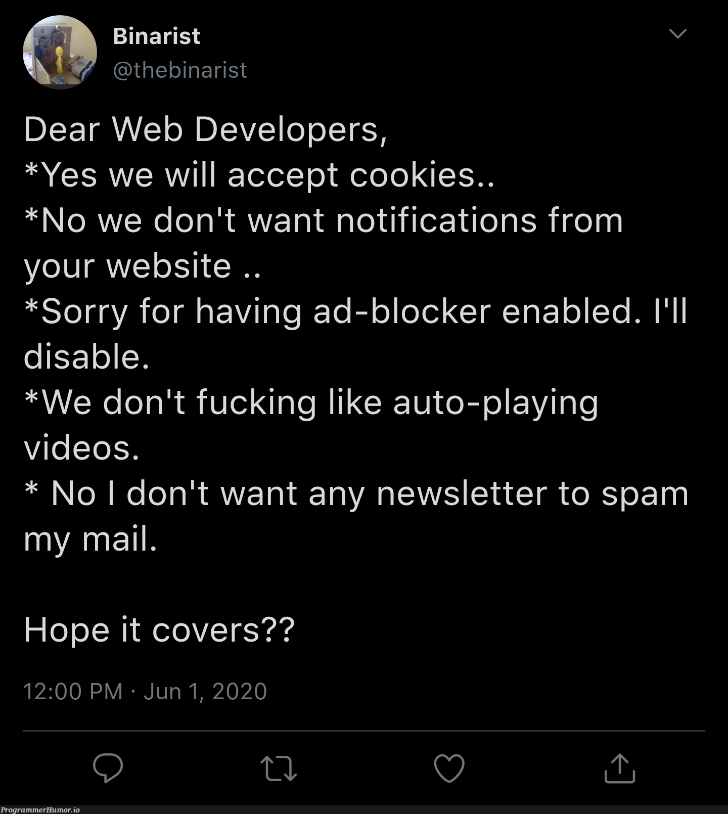 It's been escalated.. | developer-memes, web developer-memes, web-memes, website-memes, loc-memes, lock-memes, scala-memes, IT-memes, ide-memes, cookie-memes | ProgrammerHumor.io