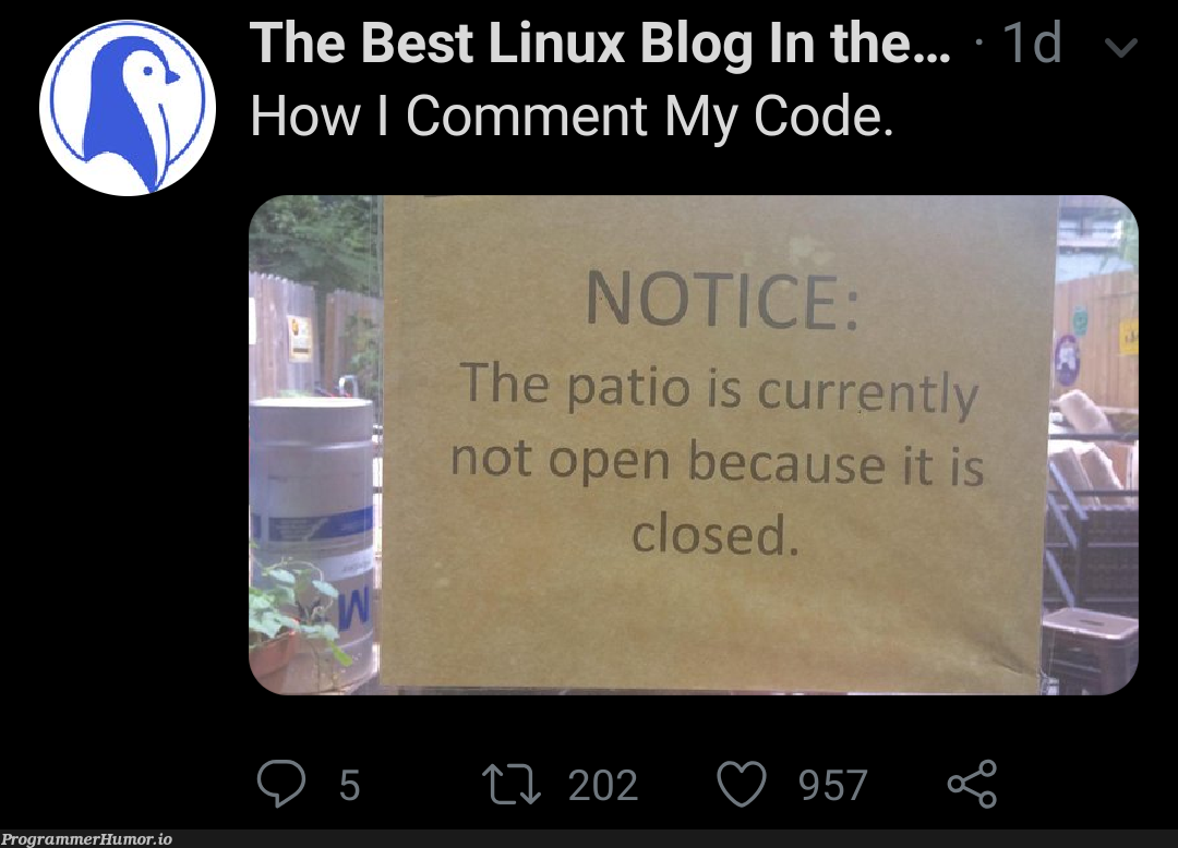 How I comment my code | code-memes, linux-memes, ux-memes, comment-memes | ProgrammerHumor.io