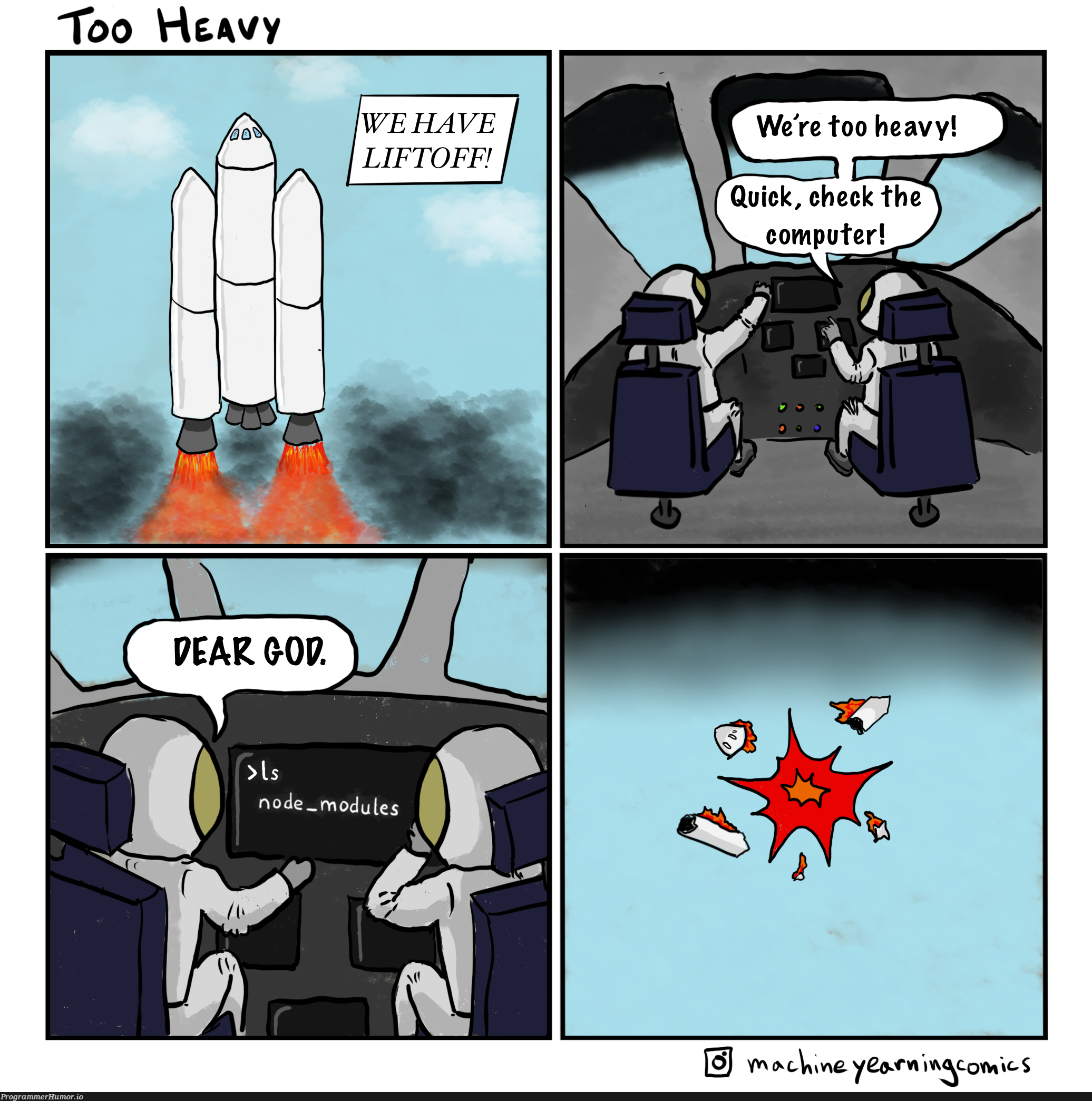 Too Heavy [OC] | ProgrammerHumor.io