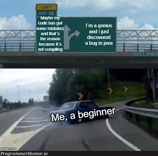 All of us at the beginning | ProgrammerHumor.io