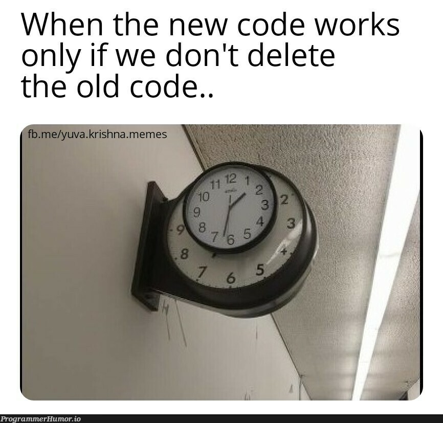 Legacy power... | code-memes | ProgrammerHumor.io