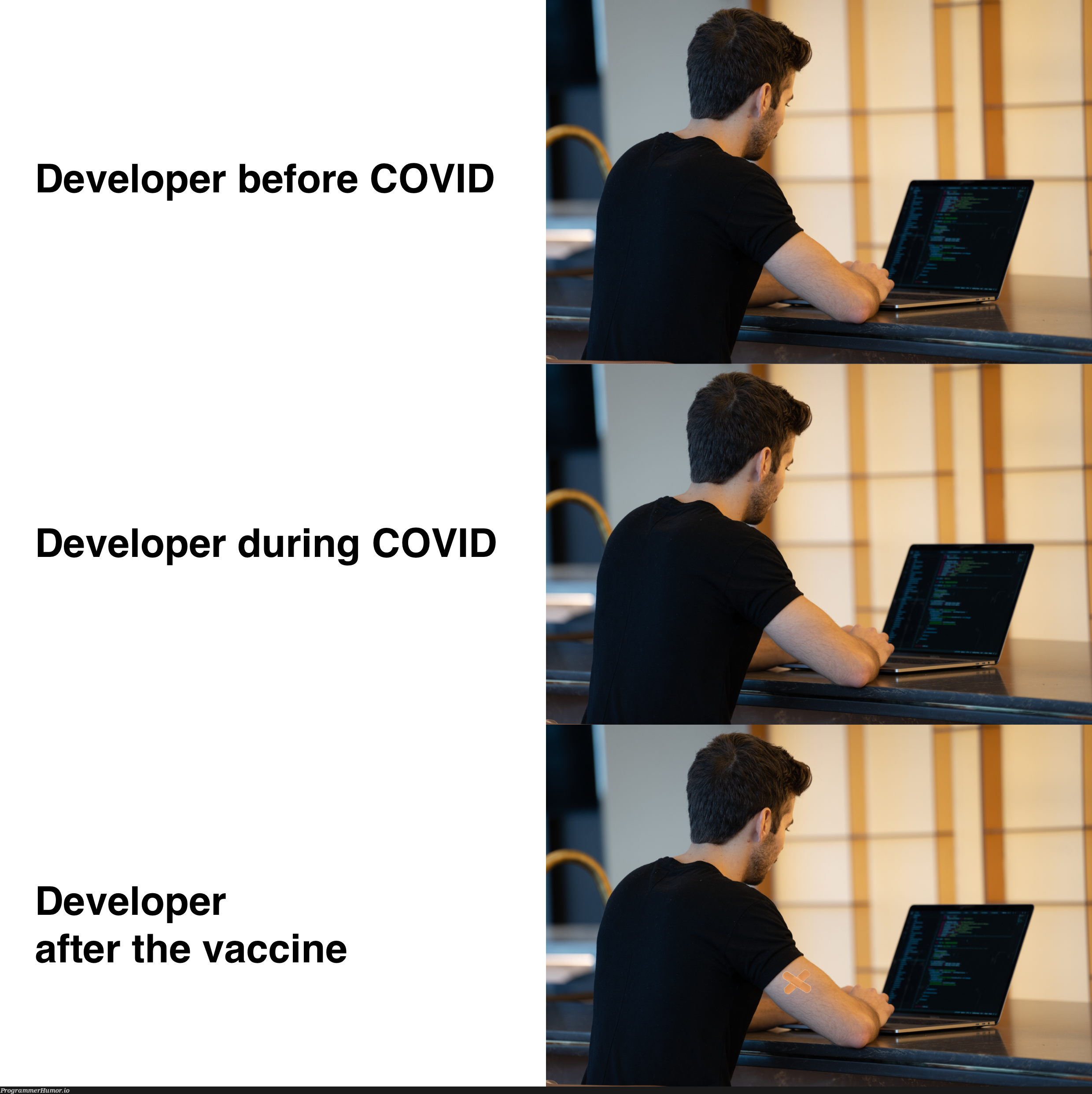 What I expect my live to be (in Germany, no timeline for vaccine) | developer-memes | ProgrammerHumor.io