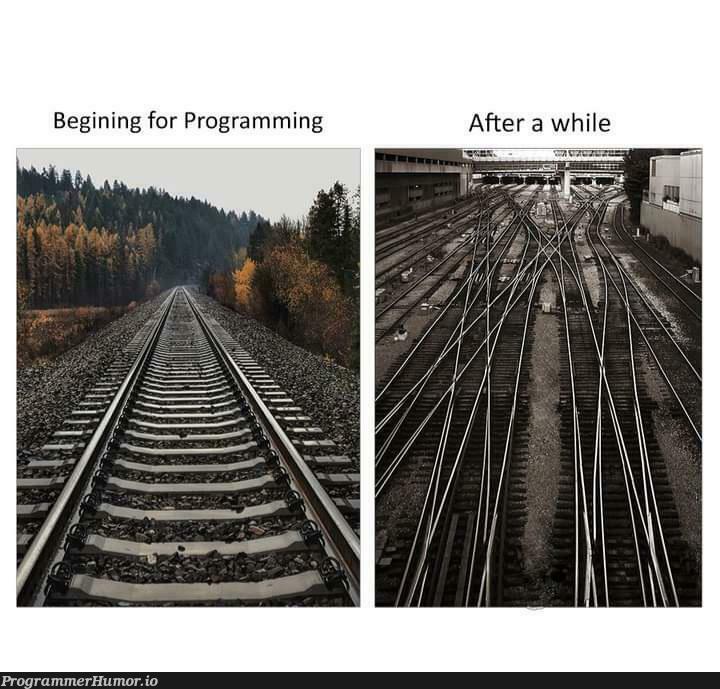 After a while. | programming-memes, program-memes | ProgrammerHumor.io