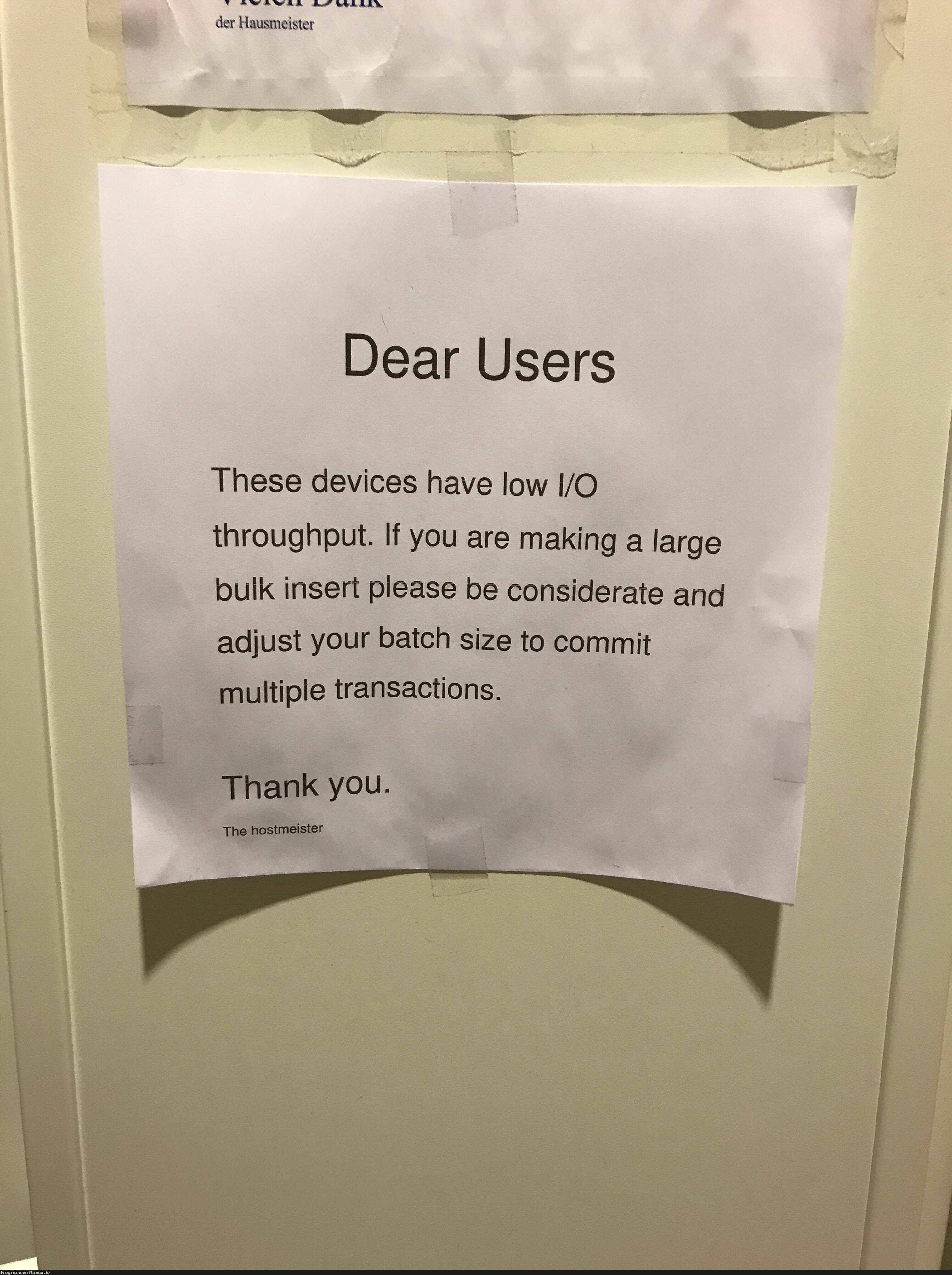 Sign in the bathroom of the CS department of my university. | ide-memes, cs-memes | ProgrammerHumor.io