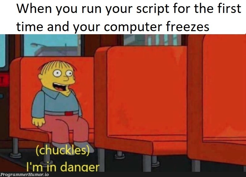 And then the fan speeds up... | computer-memes | ProgrammerHumor.io