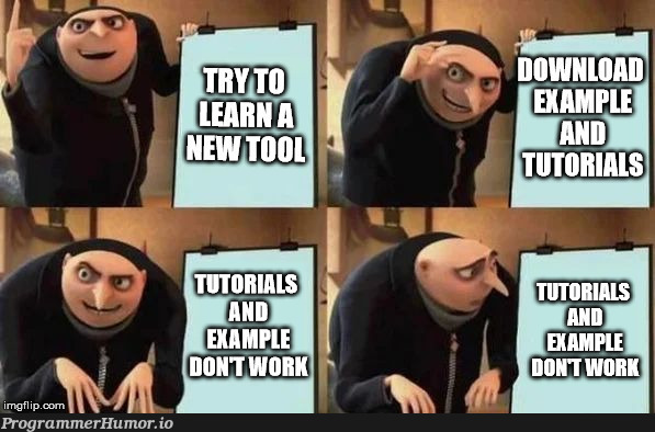 gru learns a new tool | ProgrammerHumor.io