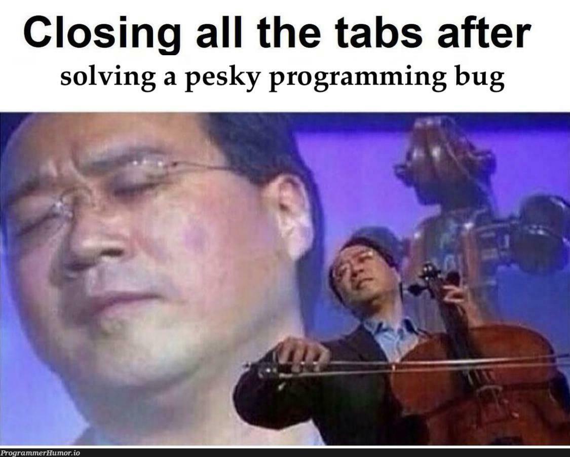 No more chrome hogging all my memory | programming-memes, program-memes, bug-memes, tabs-memes | ProgrammerHumor.io