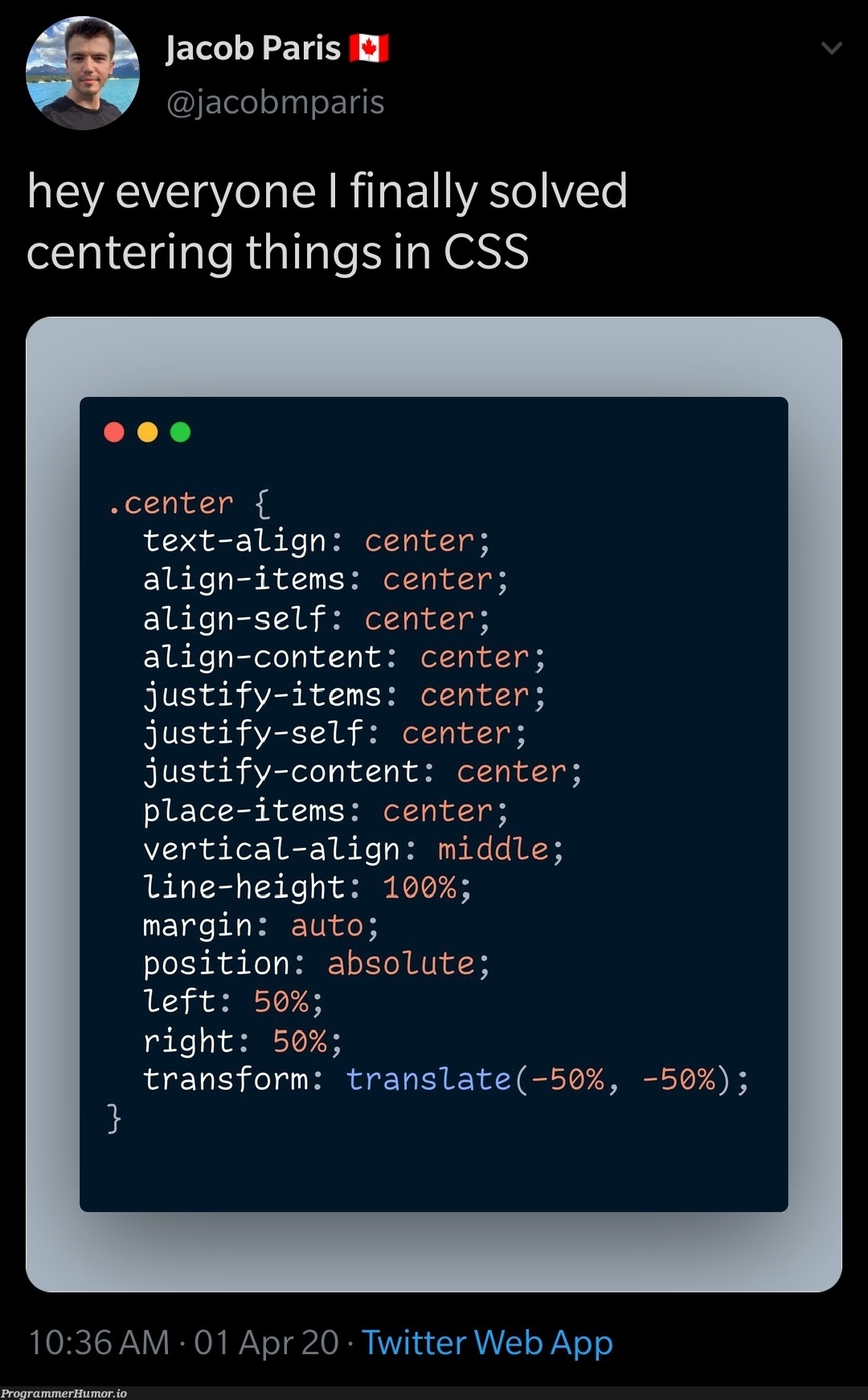 I Think He Should Add important To All Of Them ProgrammerHumor io